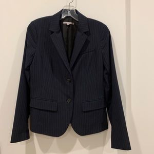 GAP Navy Pinstripe Blazer